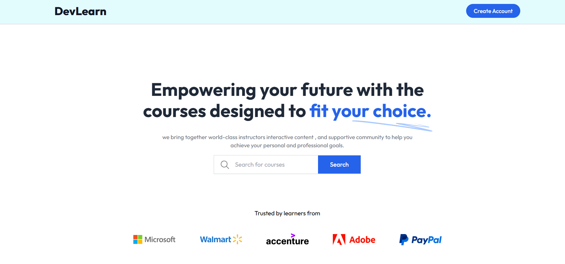 Learning Management System